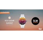 Voici: Des montres Ice Clear Sunset de la marque ICE WATCH à gagner