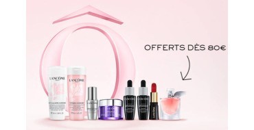 Lancôme: -20% sur tout le site + un duo soins miniature en cadeau  