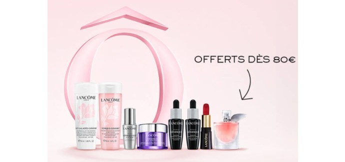Lancôme: -20% sur tout le site + un duo soins miniature en cadeau  