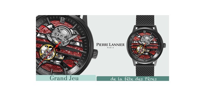 Femme Actuelle: 5 montres Pierre Lannier à gagner