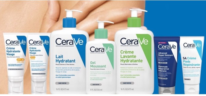 Cerave: 30 x 1 Routine de l'été Cerave à gagner