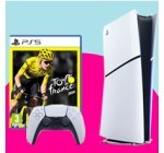 FranceTV: 1 x 1 Console Sony PS5 Slim Edition Standard Blanc et Noir + 1 jeu Tour de France 2024 PS5 à gagner