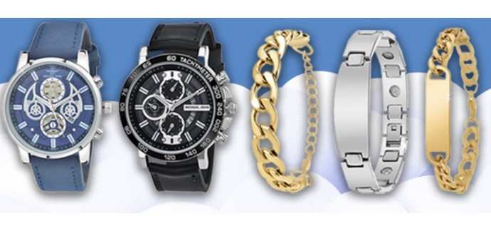 E.Leclerc: 3 x 1 bracelet So Charm homme, 2 x 1 Montre So Charm homme à gagner