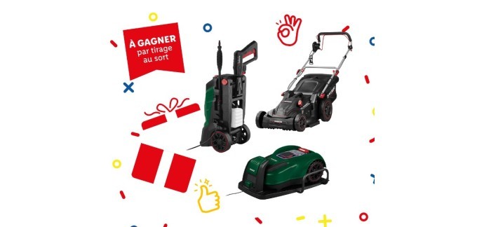 LIDL: 1 tondeuse à gazon, 1 Friteuse à air chaud, 1 four micro-ondes et d'autres lots à gagner