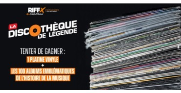 Riffx: 1 lot comportant 1 platine vinyles Glorious DJ + 1 box de 100 vinyles à gagner