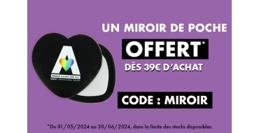 Nyx Cosmetics: Un miroir en cadeau dès 49€ d'achat