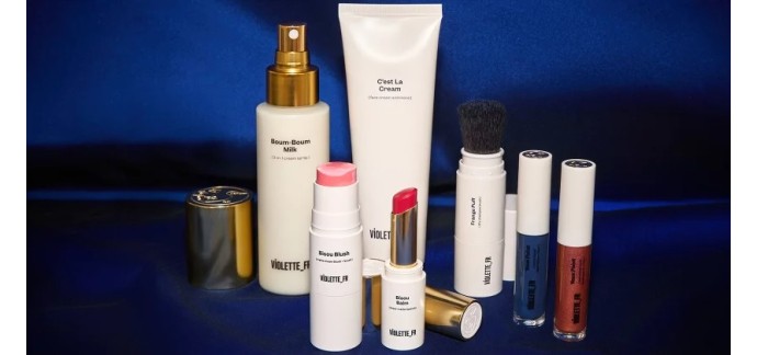 Cosmopolitan: 1 lot de 6 produits de soins Violette à gagner