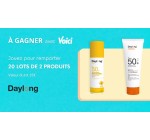 Voici: Des produits solaires Daylong à gagner