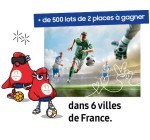 Samsung: 900 x 2 places pour les épreuves de football féminin et masculin des JO 2024 à gagner