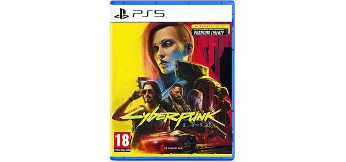 Amazon: Jeu Cyberpunk 2077: Ultimate Edition sur PS5 à 39,99€