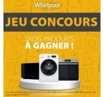 Whirlpool: 1 lave-linge hublot , 1 four pyrolyse, 1 micro-ondes à gagner