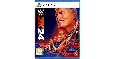 Amazon: Jeu WWE 2K24 sur PS5 à 24,99€