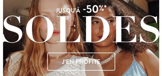 Promod: Jusqu'à 50% de réduction sur une sélection d'articles pendant les soldes