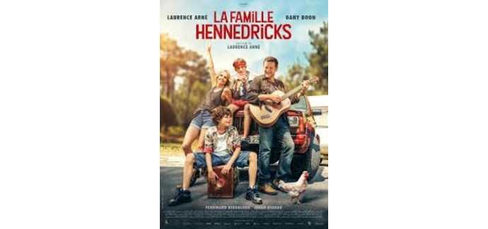 Carrefour: Des lots de places de cinéma pour le film "La famille Hendricks" à gagner