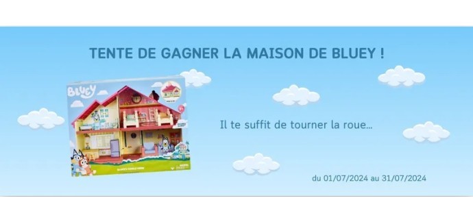 Hachette: 1 jouet maison Bluey de la marque Moose Toys à gagner