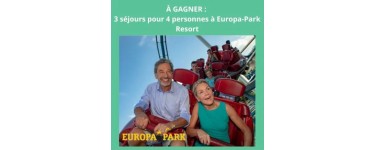 Notre Temps: 3 séjours de 2 jours au parc Europa-Park Resort en Allemagne à gagner