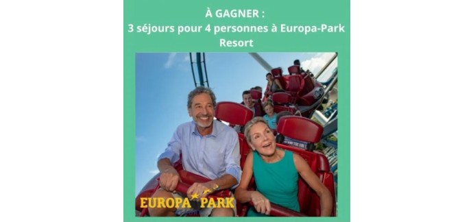 Notre Temps: 3 séjours de 2 jours au parc Europa-Park Resort en Allemagne à gagner