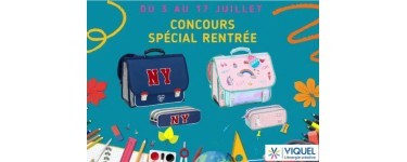 MaFamilleZen: 6 lots comportant 1 cartable + 1 trousse Viquel à gagner