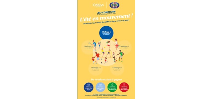 La Grande Récré: 1 séjour Odalys Vacances, 1 shopping illimité, des bons d’achat à gagner