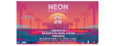 BFMTV: 1 lot de 2 invitations pour une journée au choix du Néon Festival à gagner