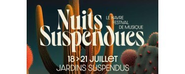 Arte: 4 lots de 2 invitations pour le festival des Nuits Suspendues à gagner