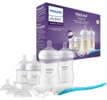 Amazon: Kit biberons pour nouveau-né Philips Avent SCD838/13 - 4 biberons, 2 tétines, 1 goupillon à 39,99€