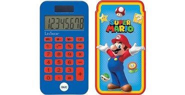 Amazon: Calculatrice de Poche Lexibook Super Mario à 6,49€