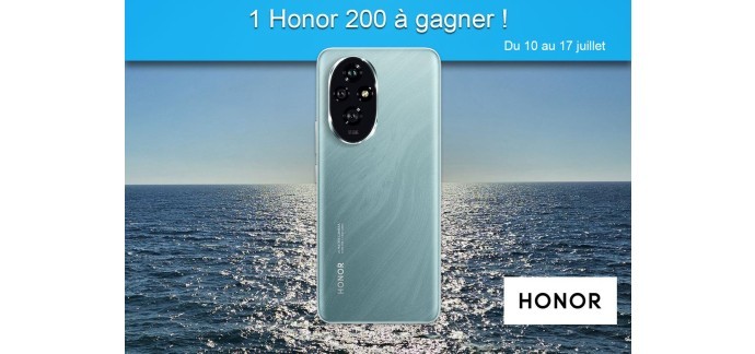 IDBOOX: 1 smartphone Honor 200 à gagner