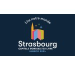 Arte:  10 sacs de goodies sur le thème de "Strasbourg la capitale mondiale du livre" à gagner