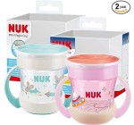 Amazon: Tasse antifuite NUK Mini Magic Cup Night - Lot de 2 à 8,78€