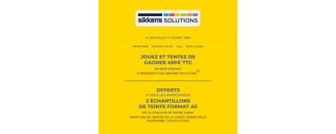 Sikkens: 1 bon d'achat Sikkens Solutions à gagner