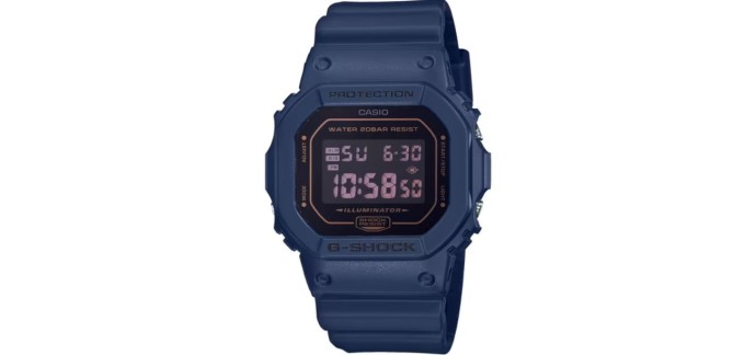 Cleor: Montre étanche homme G-Shock en résine à 59,94€