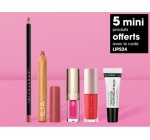 Sephora: 5 mini produits offerts dès 80€ d'achat via l'application