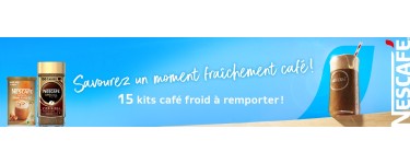 Croquons la Vie: 15 kits de café froid Nescafé à gagner