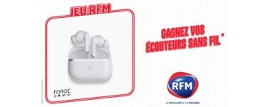 RFM: 1 paire d'écouteurs sans fil à gagner