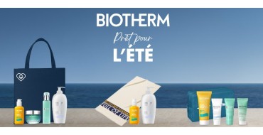 Biotherm: 150 lots de produits de soin à gagner