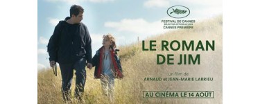 Arte: 3 lots de 2 places de cinéma pour le film "Le roman de Jim" à gagner