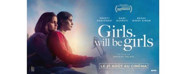 Arte: 3 lots de 2 places de cinéma pour le film "Girls Will Be Girls" à gagner