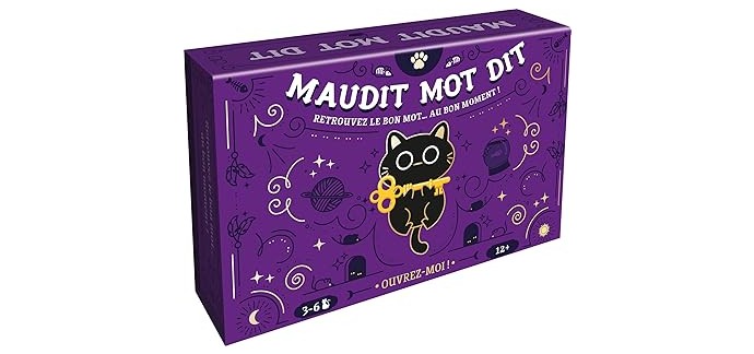 Amazon: Jeu de société Asmodee Maudit Mot Dit à 10,29€