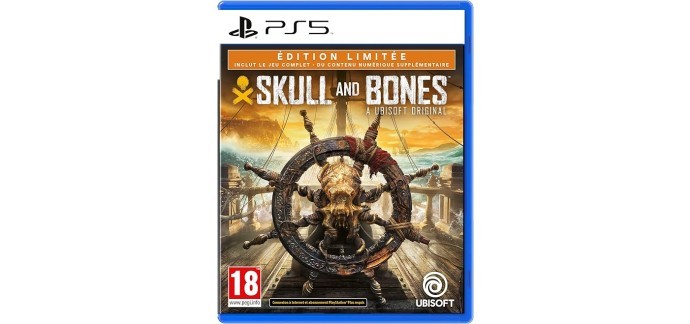 Amazon: Jeu Skull & Bones - Edition Limitée sur PS5 à 19,99€