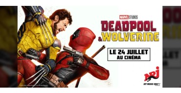 NRJ: 25 lots de 2 places de cinéma pour le film "Deadpool & Wolverine" à gagner