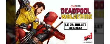 NRJ: 25 lots de 2 places de cinéma pour le film "Deadpool & Wolverine" à gagner