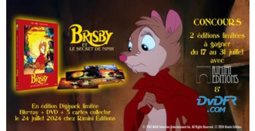 DVDfr: 2 Blu-ray/DVD du film "Brisby et le secret de Nimh" à gagner