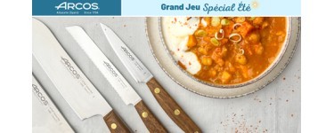 Cuisine Actuelle:  3 lots de couteaux professionnels Arcos à gagner