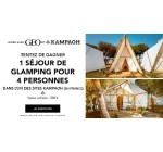 GEO: 1 séjour de Glamping dans un camping Kampaoh à gagner