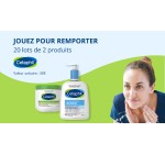 Voici: 20 lots de 2 produits de soin Cetaphil à gagner