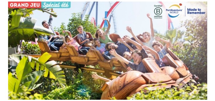 Femme Actuelle: 1 séjour de 2 nuits en demi-pension dans l’un des hôtels 4 étoiles PortAventura World à gagner