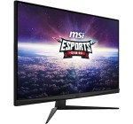 Amazon: Ecran PC Gaming 31,5" MSI G321Q - Dalle IPS, 2560x1440, 170Hz / 1ms à 249,99€