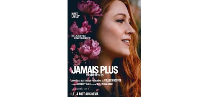 Carrefour: 100 lots de 2 places de cinéma pour le film "Jamais plus" à gagner