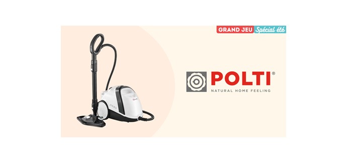 Femme Actuelle: 4 nettoyeurs vapeur POLTI Vaporetto Smart 120 à gagner